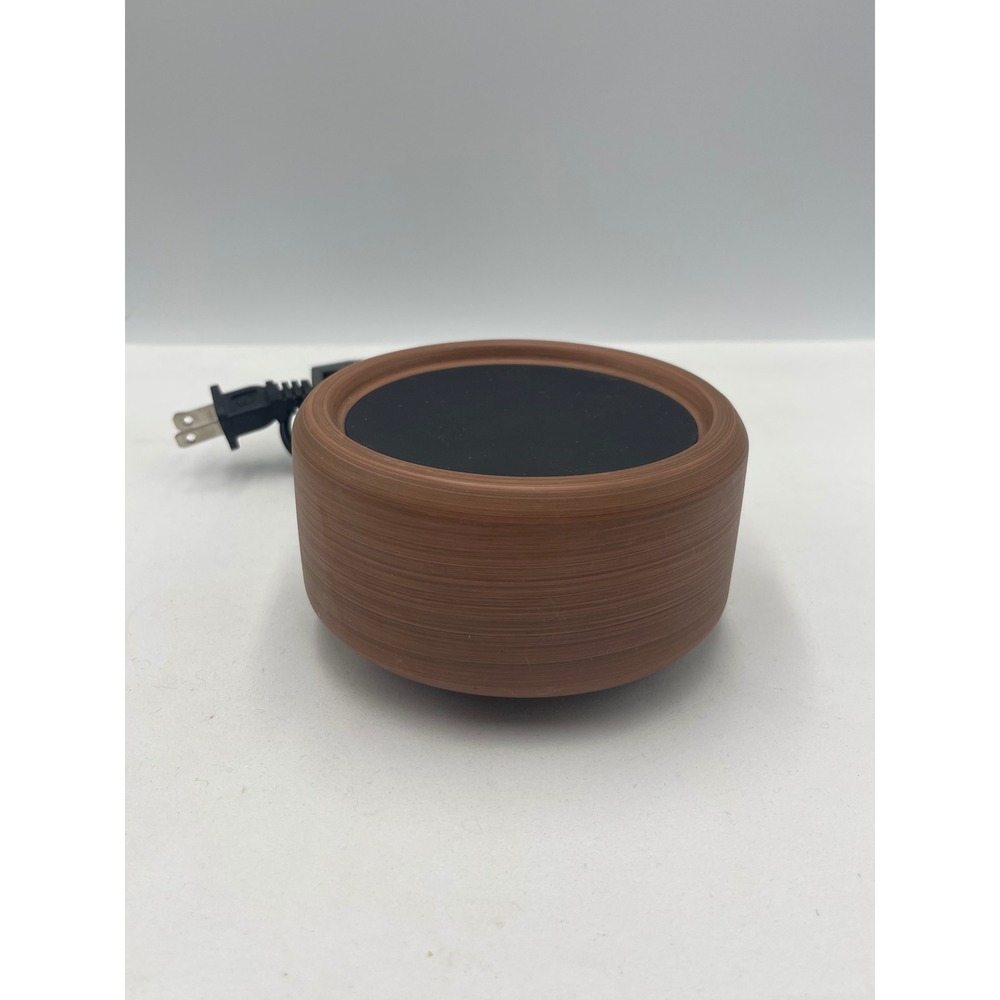 Candle Warmers Wax Warmer Brown Wood Grain Electric 20W Tested